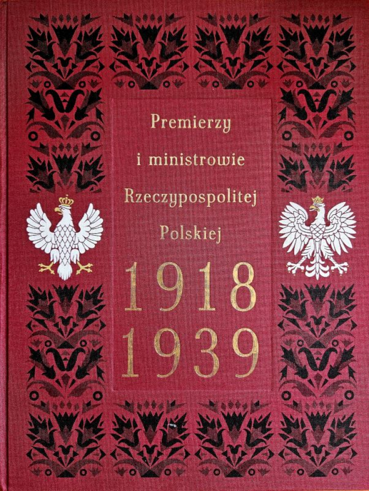 Okładka eksykonu „Premierzy i ministrowie Rzeczypospolitej Polskiej 1918–1939”. Źródło: Instytut De Republica