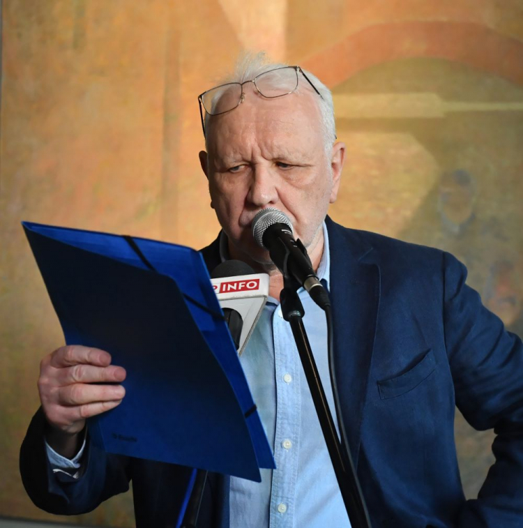 Redaktor naczelny miesięcznika „Jazz Forum” Paweł Brodowski. Fot. PAP/P. Nowak