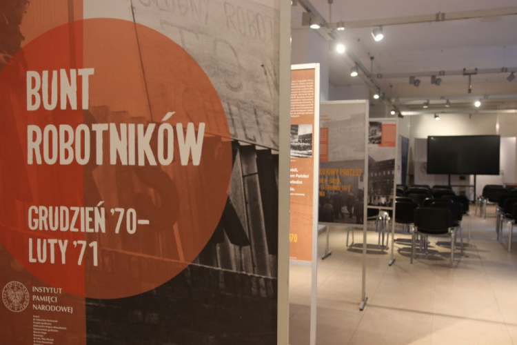 Wystawa „Bunt robotników. Grudzień ’70 – luty ’71”. Źródło: IPN