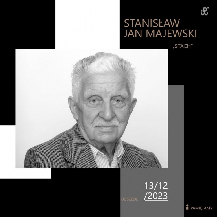 Stanisław Jan Majewski „Stach”. Źródło: Facebook/Muzeum Powstania Warszawskiego