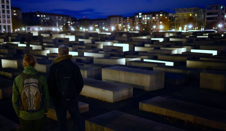 Pomnik Pomordowanych Żydów Europy w Berlinie. Fot. PAP/EPA