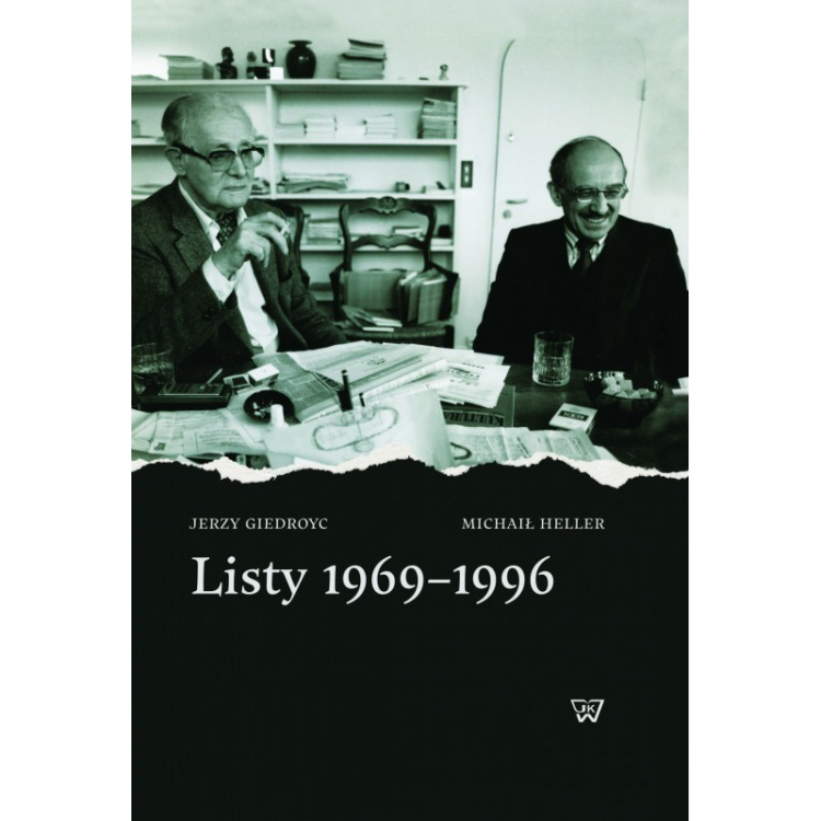 Okładka książki "Listy 1969-1996. Jerzy Giedroyc, Michaił Heller". Źródło: Wydawnictwo UKSW