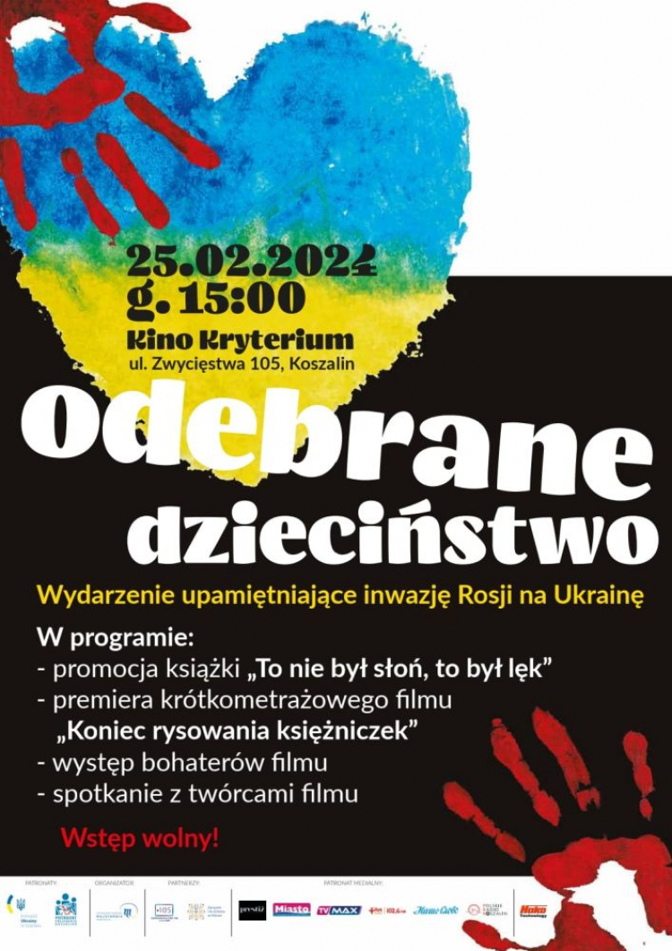 "Odebrane dzieciństwo" - wydarzenie upamiętniające inwazję Rosji na Ukrainę