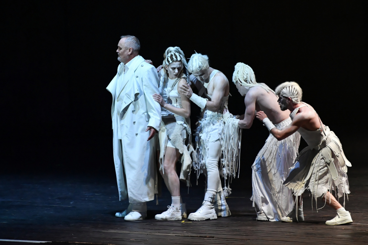 Inscenizacja opery „Latający Holender" w ramach Baltic Opera Festival 2023 w Operze Leśnej w Sopocie. Fot. PAP/A. Warżawa