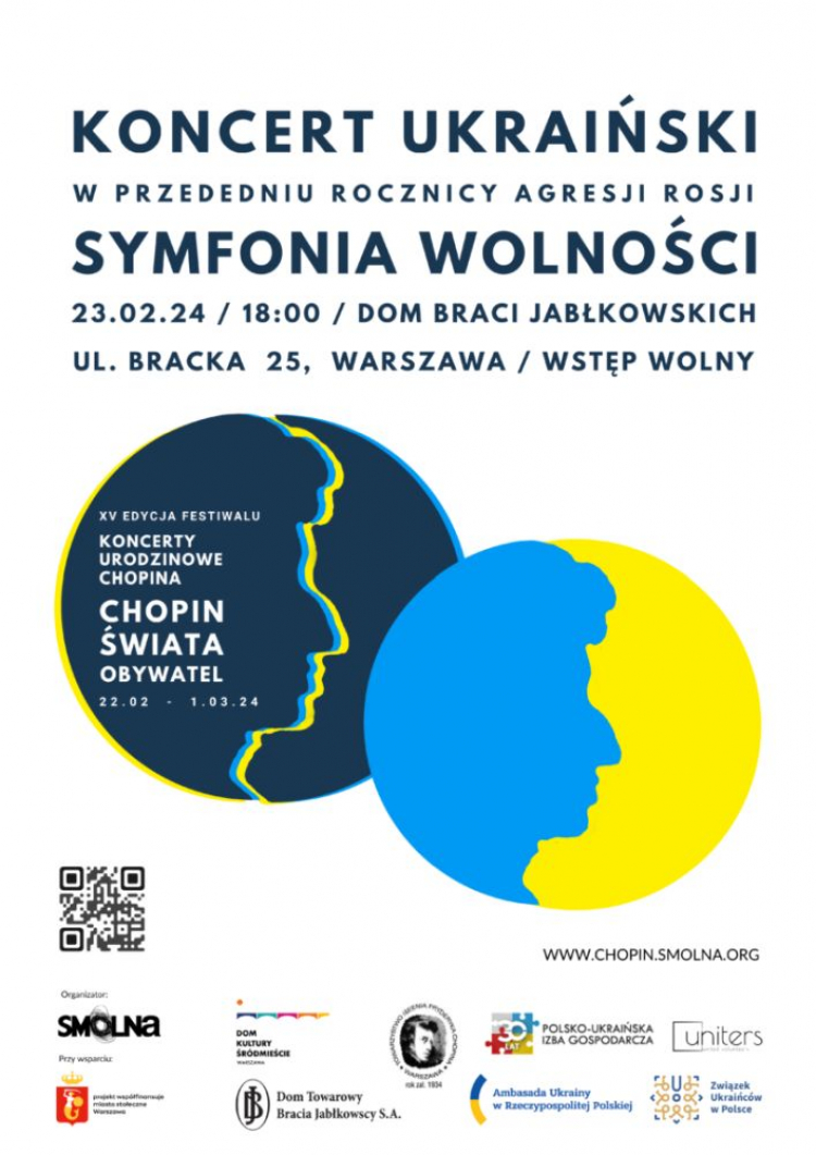 Koncert ukraiński "Symfonia Wolności"