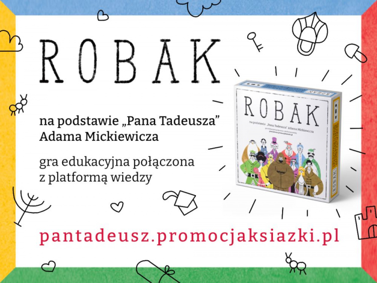 „Robak” - gra planszowa o „Panu Tadeuszu”