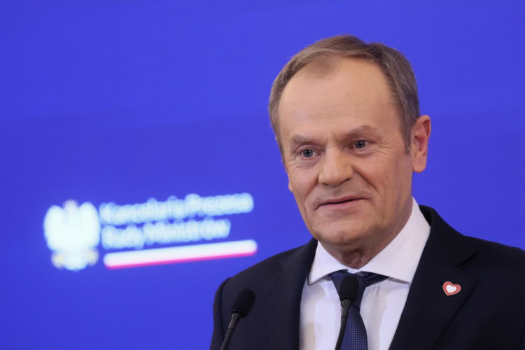 Premier Donald Tusk. Fot. PAP/L. Szymański