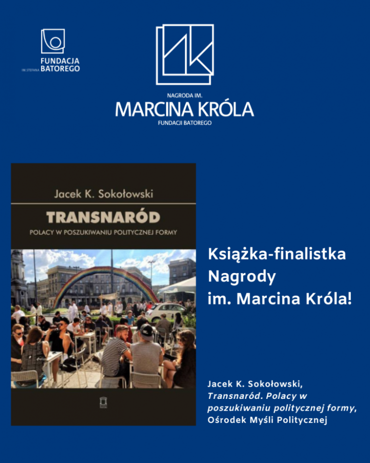 Jedna z książek nominowanych do Nagrody im. Marcina Króla. Fot. Materiały Fundacji Batorego