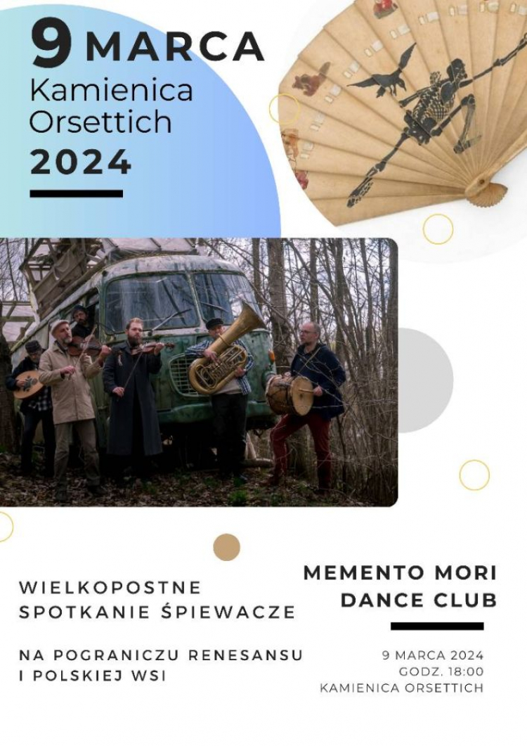Koncert "Memento Mori Dance Club" w Muzeum w Jarosławiu Kamienica Orsettich