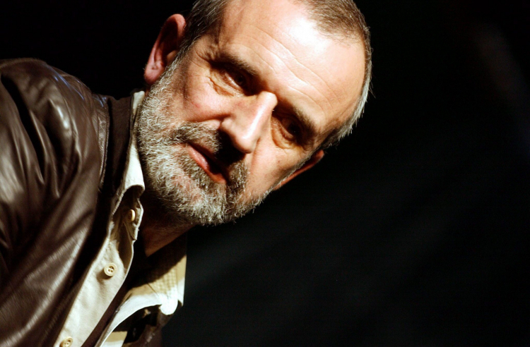 Rimas Tuminas podczas Theater Festival w Bogocie w 2004 r.Fot. PAP/EPA/M. Menendez 