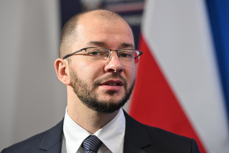 Michał Braun, szef Narodowego Instytutu Wolności od stycznia 2024 roku. Fot. PAP/R. Pietruszka