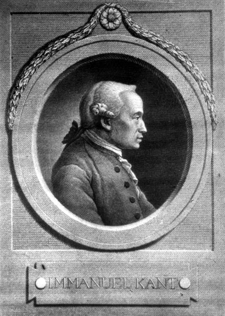 Immanuel Kant (1724-1804), Fot. Archiwum/CAF/PAP