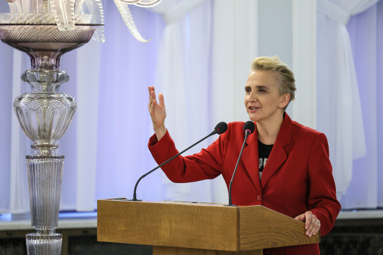 Sekretarz stanu w MKiDN Joanna Scheuring-Wielgus PAP/P. Supernak