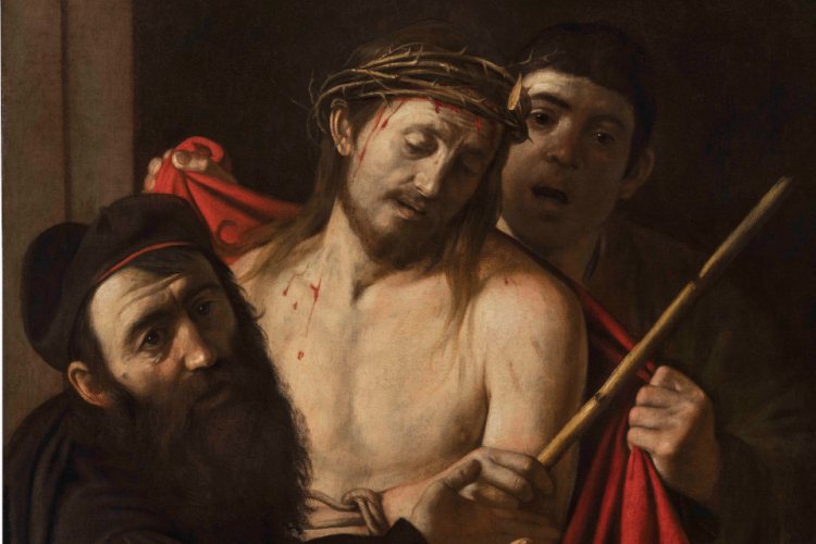 Fragment obrazu „Ecce Homo”. Fot. Muzeum Prado.