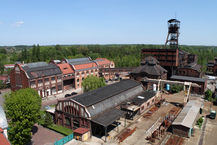 Zabudowania kopalni Ludwik w 2011 r. Źródło: Wikipedia.