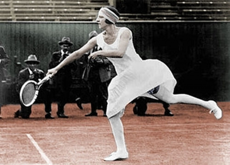 Suzanne Lenglen. Źródło: Wikimedia Commons