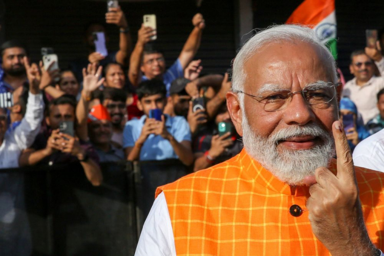 Premier Indii Narendra Modi. Fot. PAP/EPA