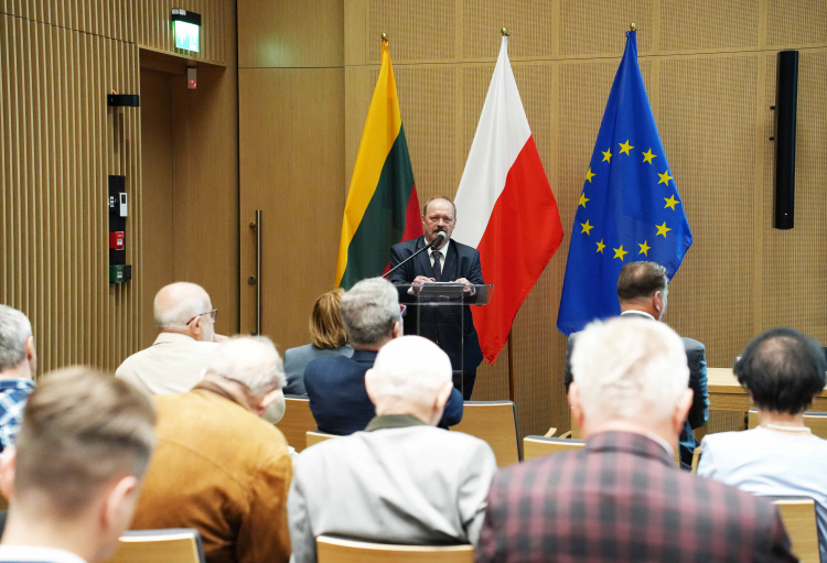 Prof. Michał Kopczyński podczas otwarcia konferencji w Muzeum Historii Polski. Fot. MHP