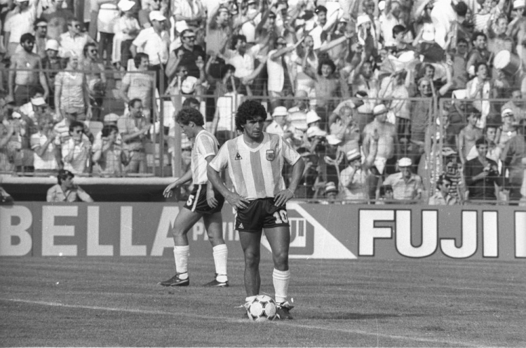 Diego Maradona. Fot. PAP/A. Hawałej
