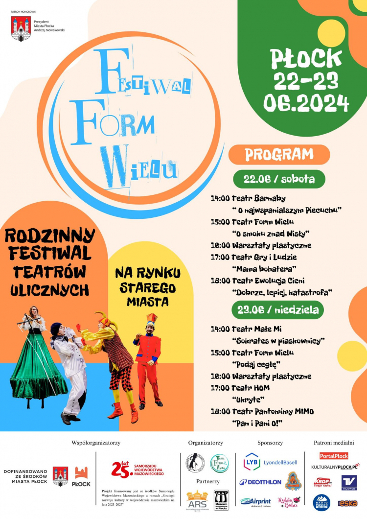  Program festiwalu. Źródło: materiały organizatorów.