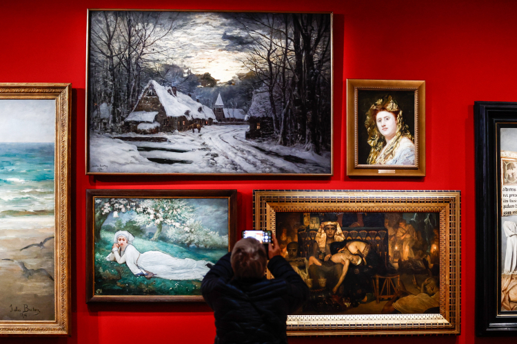 Wystawa malarstwa impresjonistycznego w Muzeum d'Orsay w Paryżu, fot. EPA/PAP/M. Badra