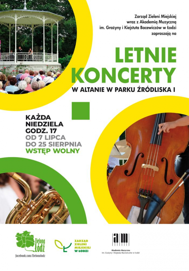 Letnie koncerty w altanie w Parku Źródliska