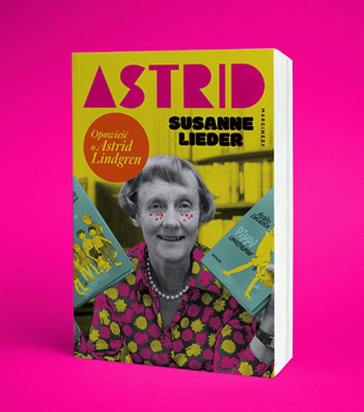 Biografia Astrid Lindgren ukazała się nakładem Wydawnictwa Marginesy. Fot. Wydawnictwo Marginesy