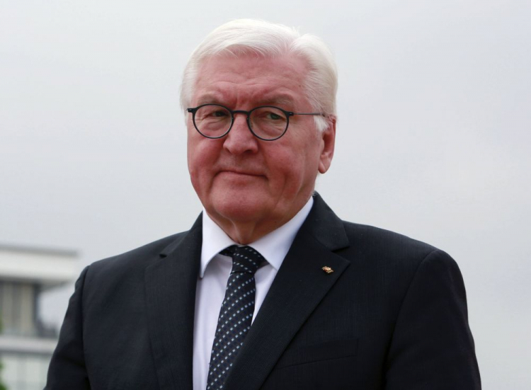 Prezydent Niemiec Frank-Walter Steinmeier. Fot. PAP/EPA