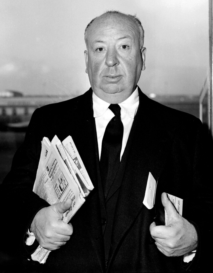 Najsłynniejszy brytyjski reżyser Alfred Hitchcock. Fot. PAP/EPA 