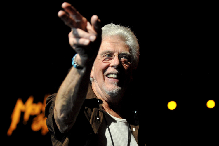 Brytyjski bluesman John Mayall na 42. Festiwalu Jazzowym w Montreux  w 2008. PAP/EPA/Sandro Campardo