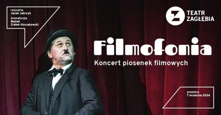 Spektakl "Filmofonia. Koncert piosenek filmowych" Teatru Zagłębia w Sosnowcu