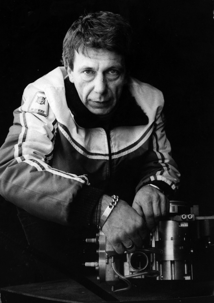 Waldemar Marszałek - gwiazda sportów motorowodnych, 1982 r. PAP/Zbigniew Matuszewski