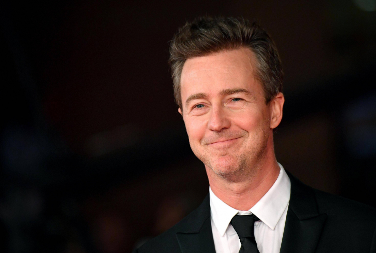 Edward Norton podczas premiery "Osieroconego Brooklynu" w 2019 r. Fot. EPA/E. Ferrari