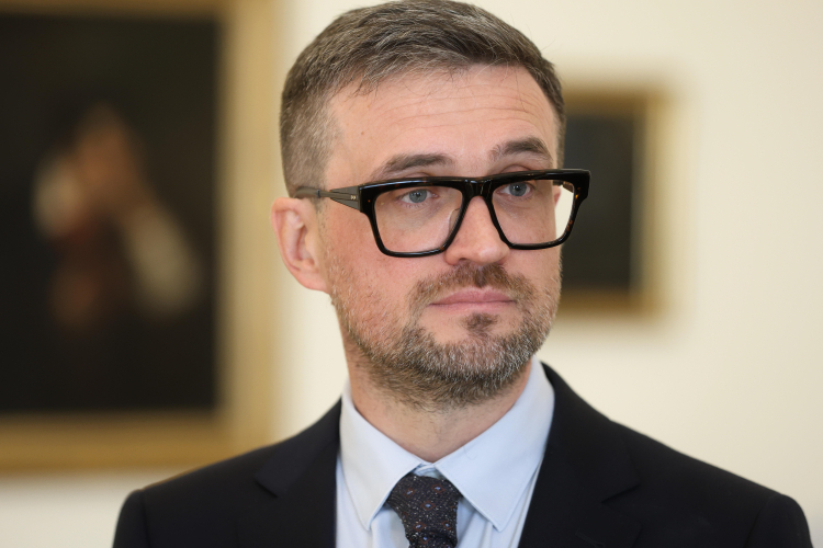 Dyrektor Centralnej Komisji Egzaminacyjnej dr Marcin Smolik. Fot. PAP/R. Guz