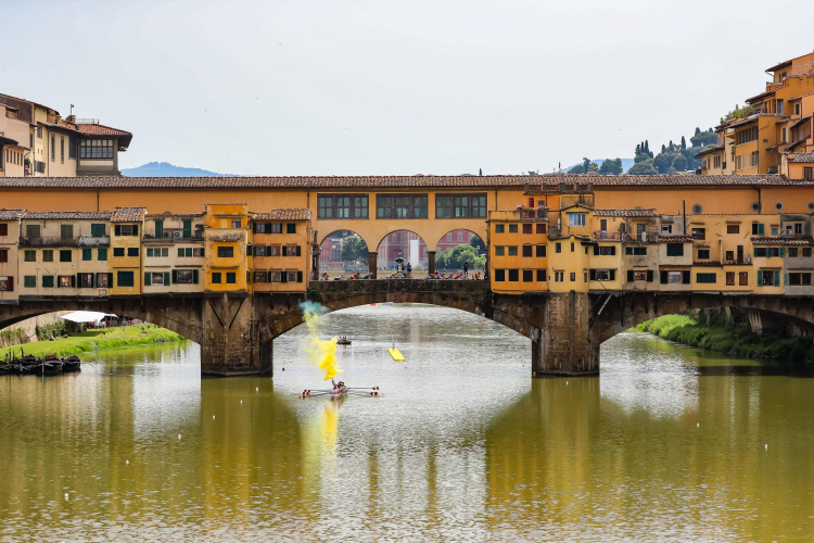 Ponte Vecchio (Most Złotników) we Florencji, fot. ANSA/PAP/EPA/C. Giovannini
