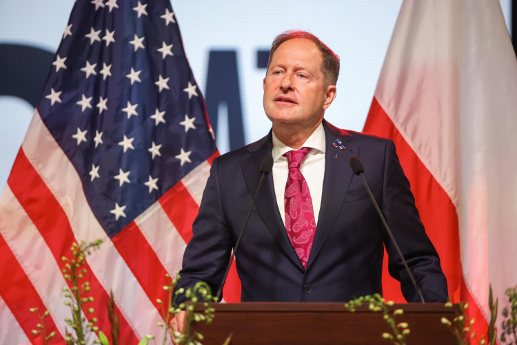 Ambasador USA w Polsce Mark Brzezinski. PAP/Łukasz Gągulski