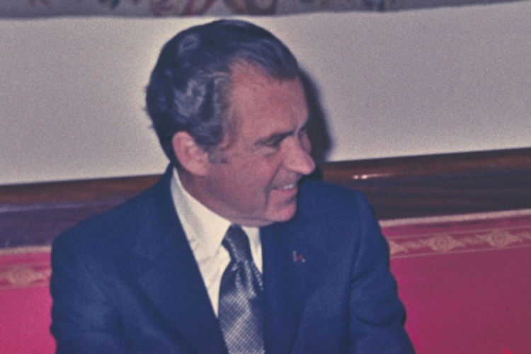 Richard Nixon. Fot. PAP/J. Morek