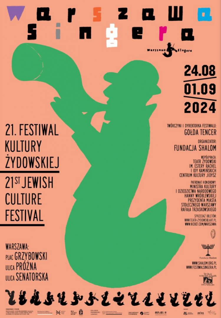 21. Festiwal Kultury Żydowskiej "Warszawa Singera"