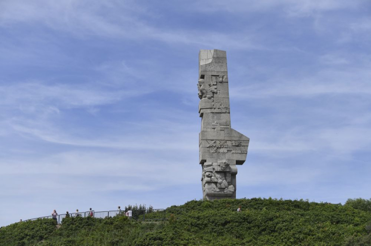 Pomnik Obrońców Wybrzeża na Westerplatte w Gdańsku. Fot. PAP/A. Warżawa