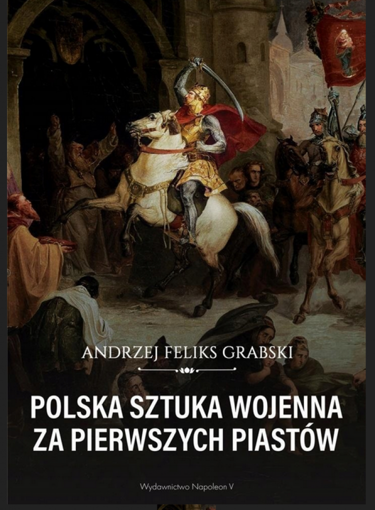 Okładka jednej z książek Grabskiego. Źródło: strona wydawnictwa Napoleon V.