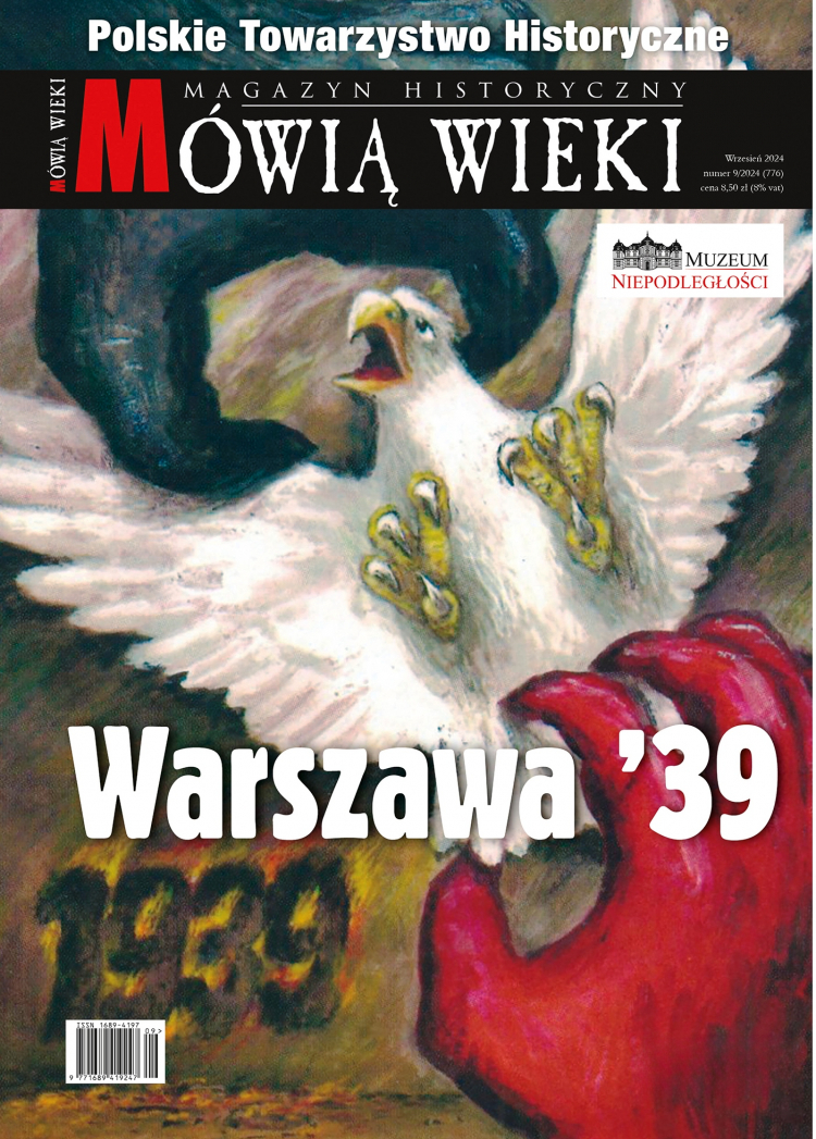 Okładka "Mówią wieki". 