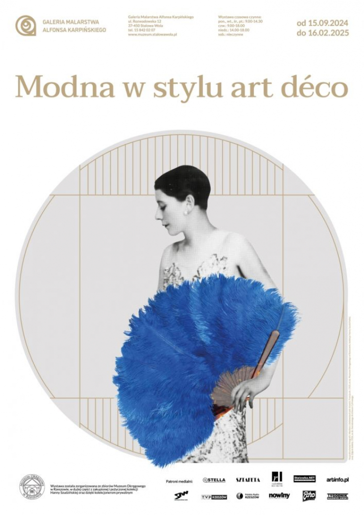 Wystawa „Modna w stylu art déco” w Muzeum Regionalnym w Stalowej Woli