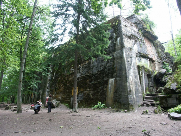 Bunkier Hitlera w Wilczym Szańcu. Fot. PAP/M. Kaczyńska