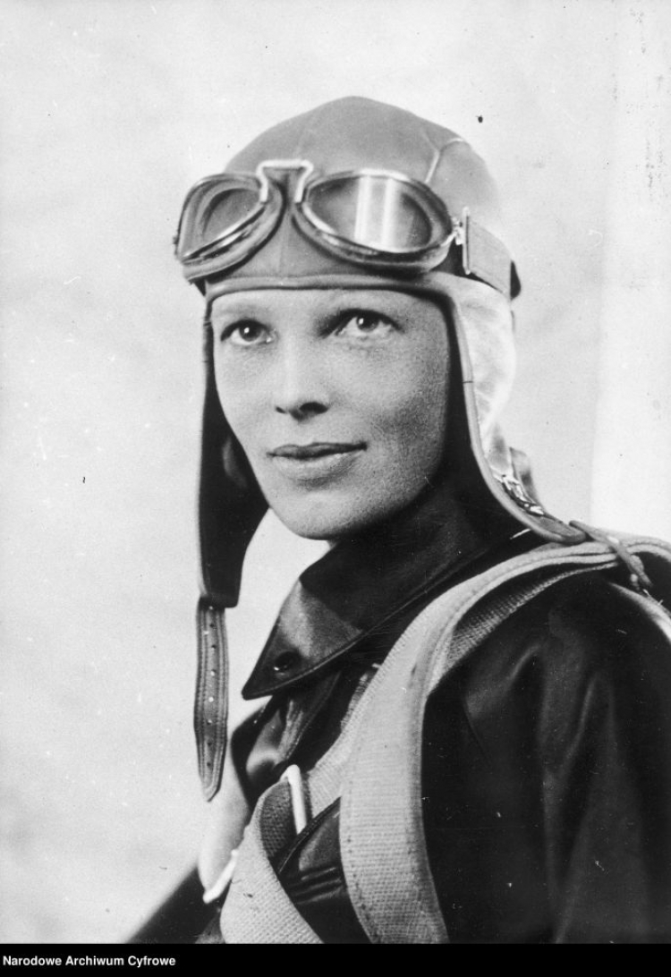 Amelia Earhart. Fot. NAC