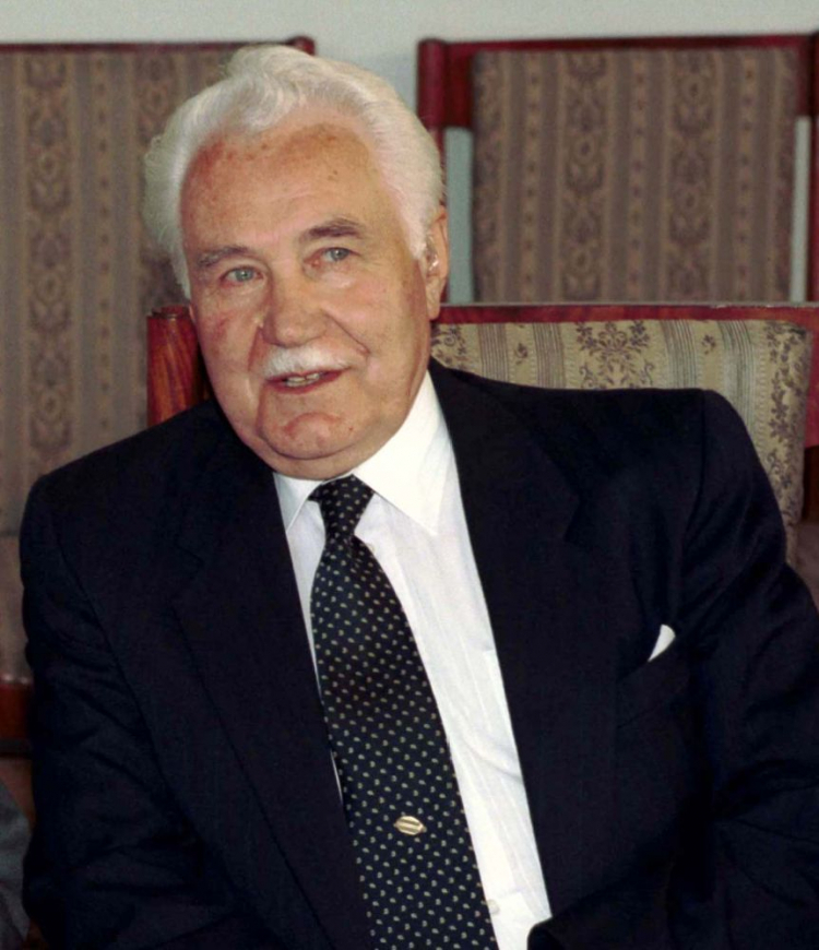 Ryszard Kaczorowski. Fot. PAP/W. Stein