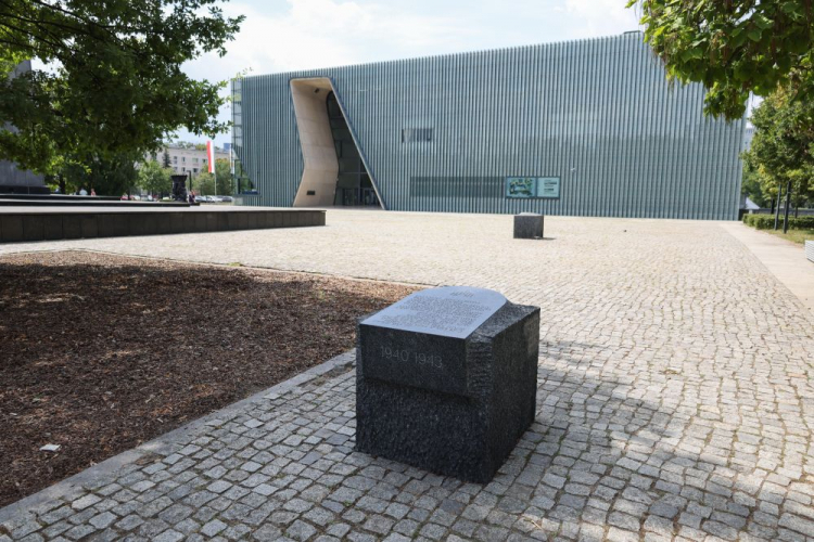 Gmach Muzeum Historii Żydów Polskich POLIN. Fot. PAP/A. Zawada