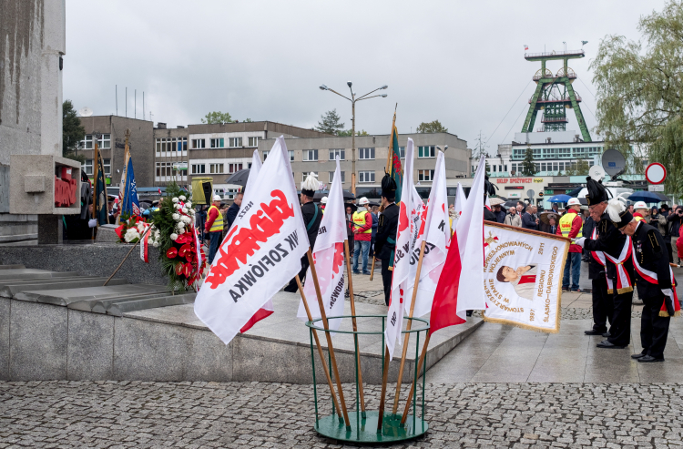 Pomnik poświęcony Porozumieniom Jastrzębskim, fot. PAP/A. Grygiel 