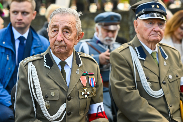 Uroczystość upamiętnienia ofiar Zbrodni Ponarskiej, w polskiej kwaterze w Ponarach. PAP/Valdemar Doveiko