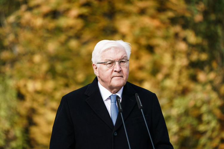 Prezydent Niemiec Frank-Walter Steinmeier. Fot. PAP/EPA