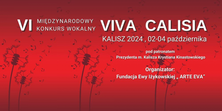 6. Międzynarodowy Konkurs Wokalny Viva Calisia